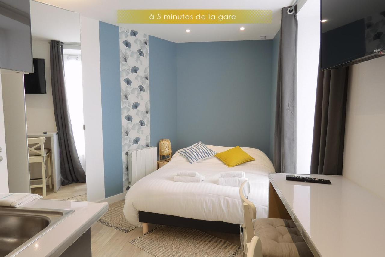 Studio Neuf & Chaleureux 5Min De La Gare Leroz Lägenhet Brest Exteriör bild